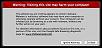 Click image for larger version

Name:	warning.JPG
Views:	130
Size:	31.9 KB
ID:	140670